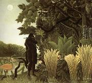 Henri Rousseau The slangenbezweerder Sweden oil painting artist